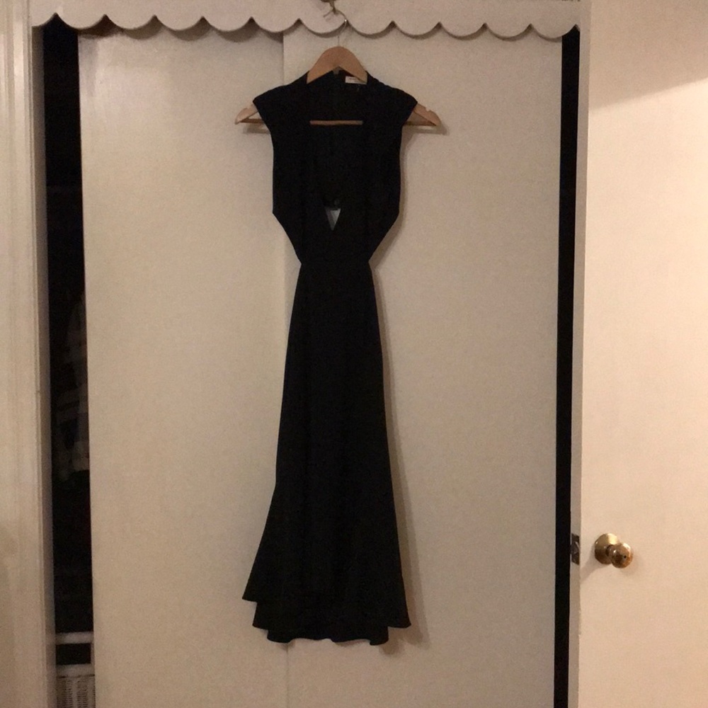 Halston Heritage black dress